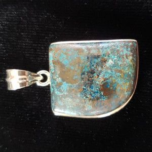 Beautiful Chrysocholla Pendant